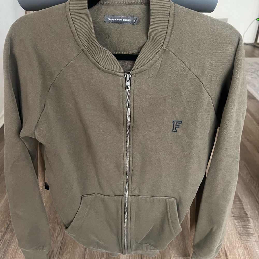 French Connection Khaki Casual Jacket